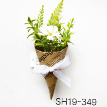 Artificial Silk Flowers Pick for Christmas Decoration Xmas Ornaments